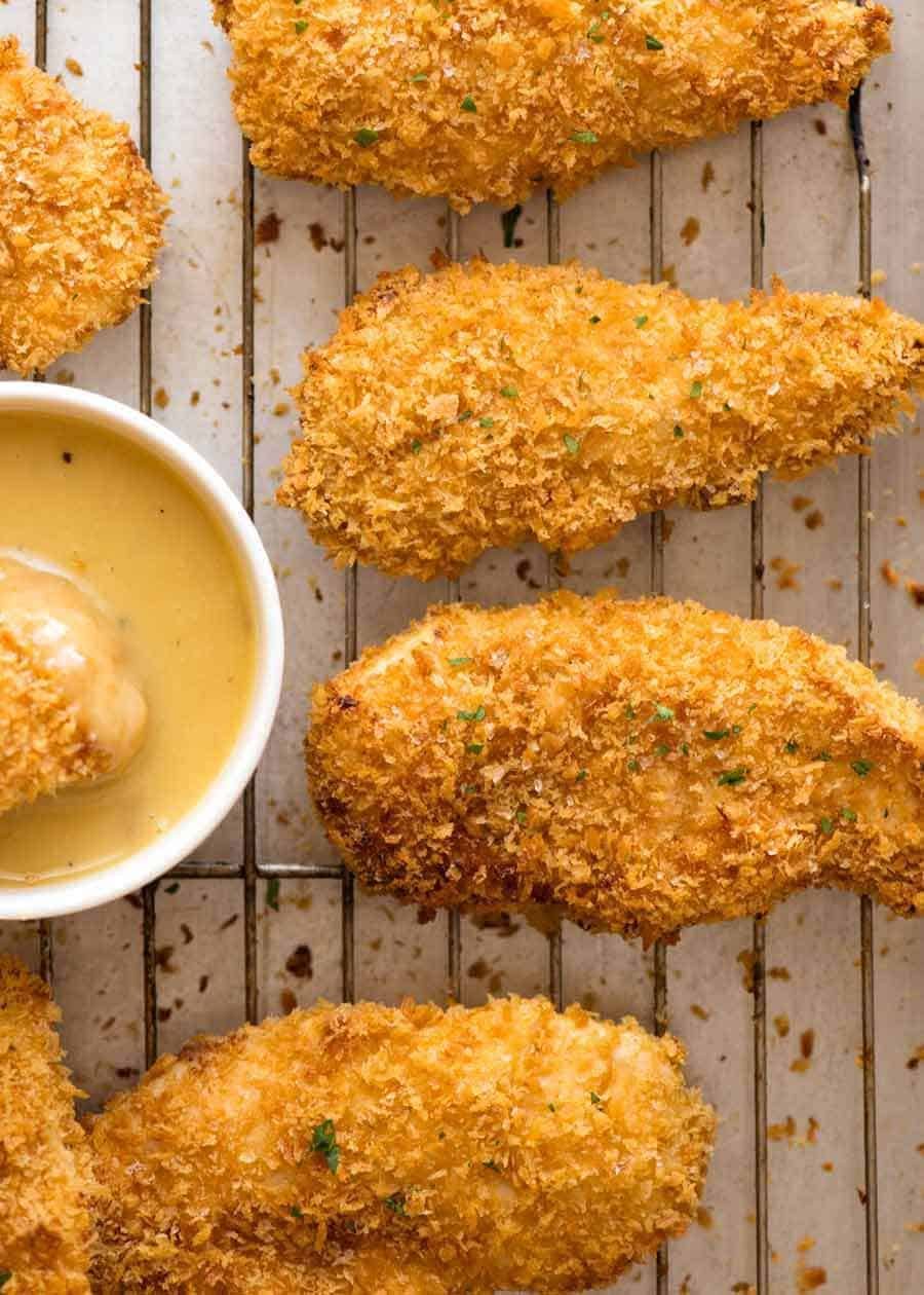 Get Golden Crunchy Baked Chicken Tenders: Clean Finger Method